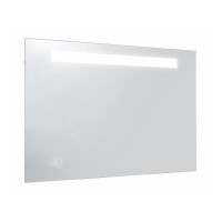 Jacob Delafon Formilia EB1041-NF Зеркало с подсветкой, часами, Анти-Пар, 80x65 см