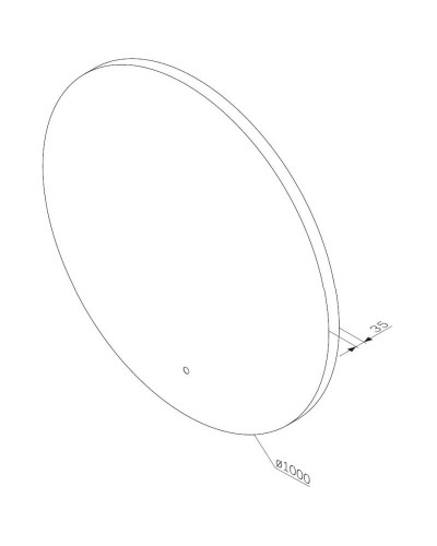 Зеркало 100х100 см Am.Pm X-Joy M85MOX41001S