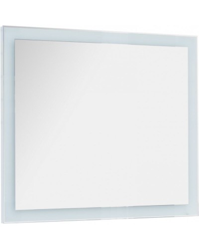 Зеркало Dreja Kvadro 100х85 77.9013W с подсветкой Белое