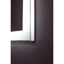 Зеркало Dreja Kvadro 80х85 77.9012W с подсветкой Белое