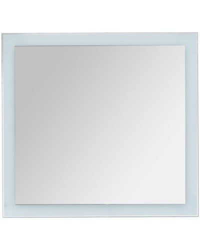 Зеркало Dreja Kvadro 80х85 77.9012W с подсветкой Белое
