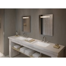 Зеркало Jacob Delafon Parallel 60 EB1430-NF с подсветкой и подогревом с сенсорным выключателем и часами