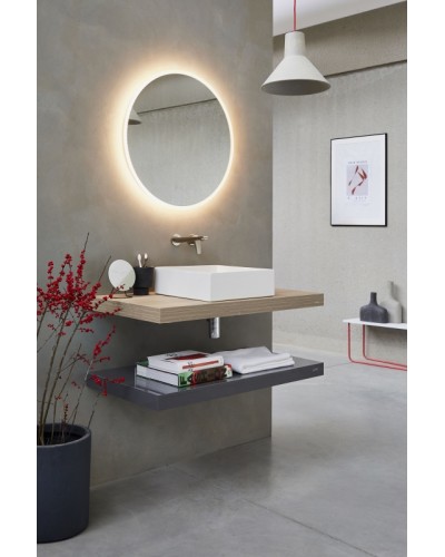 Зеркало Jacob Delafon 50 EB1450-NF с подсветкой и подогревом с сенсорным выключателем