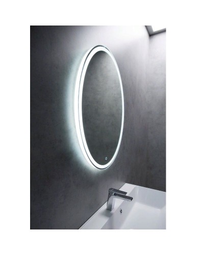 Зеркало BelBagno SPC-VST 75 с кнопочным выключателем с подсветкой