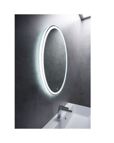 Зеркало BelBagno SPC-VST 60 с кнопочным выключателем с подсветкой