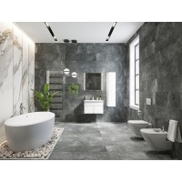 Зеркальный шкаф Roca Up 70 ZRU9303016 с подсветкой Белый глянец