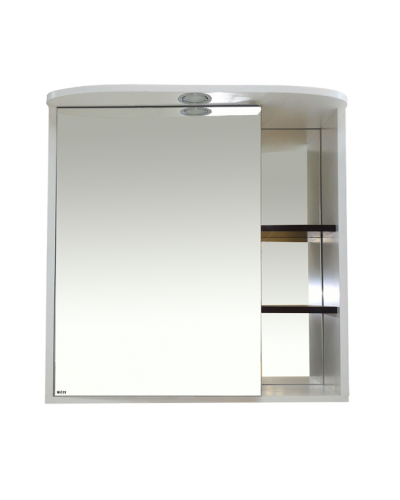 Венера - 80 Зеркало-шкаф лев. со светом комбинированное