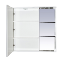 Венера - 80 Зеркало-шкаф лев. со светом комбинированное