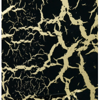 Джулия - 75 Зеркало с полочкой 12 КРАКОЛЕТ черный