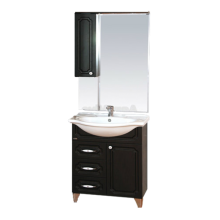 Александра - 65 Зеркало-шкаф лев. (свет) ВЕНГЕ