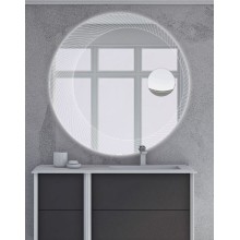 Зеркало Cezares 100 с увеличительным зеркалом с LED подсветкой