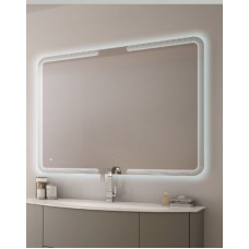 Зеркало Cezares 90 со встроенной LED подстветкой и сенсорным выключателем Touch System с встроенной подстветкой