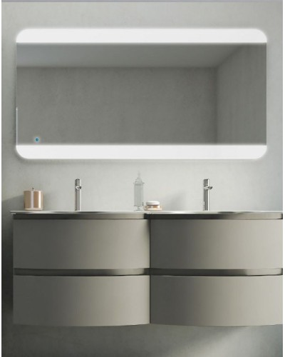 Зеркало Cezares 136 со встроенной LED подстветкой и сенсорным выключателем Touch System, риверсивное с встроенной подстветкой