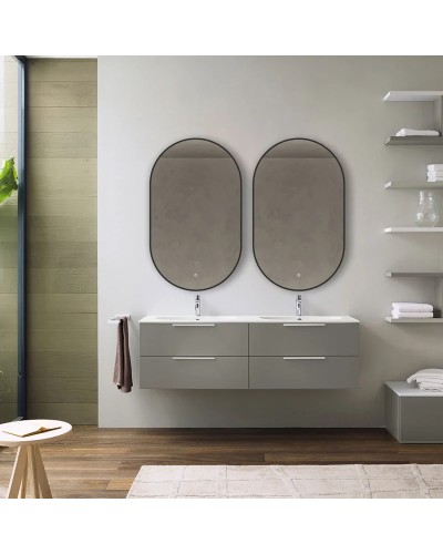 Зеркало 50x90 см черный Vincea VLM-3AU900B