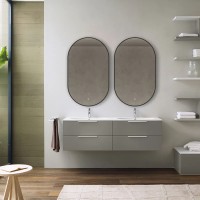 Зеркало 60x100 см черный Vincea VLM-3AU100B