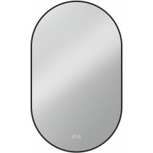 Зеркало 60x100 см черный Vincea VLM-3AU100B-2