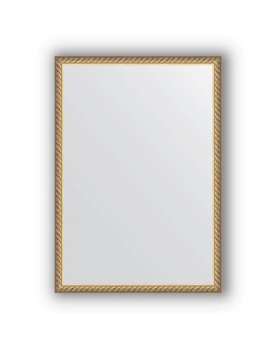 Зеркало Evoform Definite 68х48 Витая латунь
