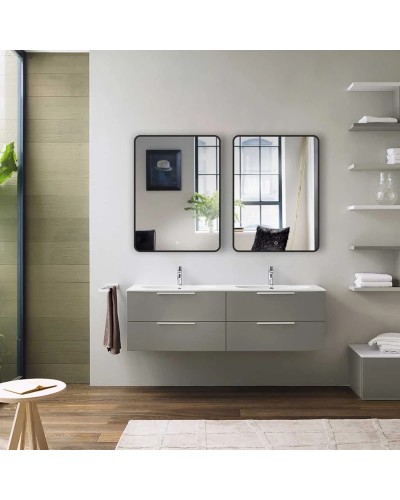 Зеркало 50x70 см черный Vincea VLM-3VC500B