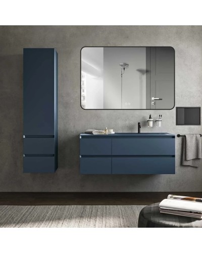 Зеркало 120x80 см черный Vincea VLM-3VC120B-2