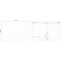 Зеркало 120x80 см Vincea VLM-3BE120