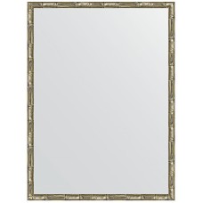 Зеркало Evoform Definite 77х57 BY 0642 в багетной раме - Серебряный бамбук 24 мм