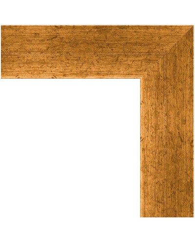 Зеркало Evoform Definite 144х54 BY 0719 в багетной раме - Травленое золото 59 мм