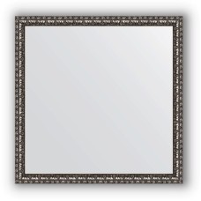 Зеркало Evoform Definite 60х60 Черненое серебро