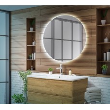 Зеркало с интерьерной подсветкой 900x30мм без выключателя BelBagno SPC-INT-900-LED
