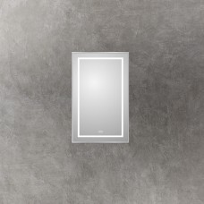 Зеркало в алюминиевой раме с подсветкой, сенсорным выключателем и подогревом BelBagno SPC-KRAFT-500-800-LED-TCH-WARM