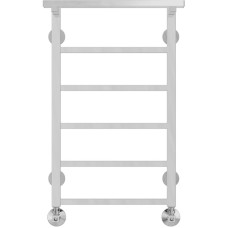 Водяной полотенцесушитель Terminus Контур П6 400х700 4660059582467 с полкой Хром