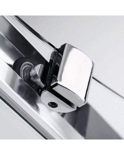 Душевой уголок WasserKRAFT Lippe 80x80 45S00 профиль Хром стекло прозрачное