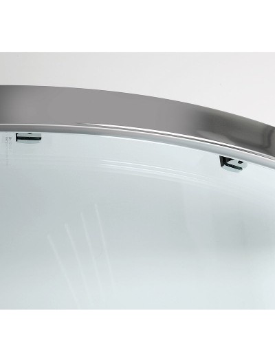 Душевой уголок WasserKRAFT Lippe 80x80 45S00 профиль Хром стекло прозрачное