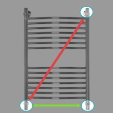 Полотенцесушитель водяной 800x500 Energy Elite EWTRELITE0805000000