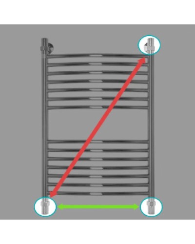 Полотенцесушитель водяной 800x500 Energy Elite EWTRELITE0805000000