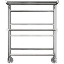 Водяной полотенцесушитель Lemark Pramen 50х60 LM33607 с полкой Хром