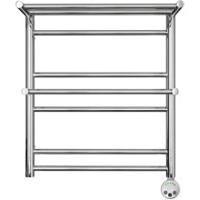 Электрический полотенцесушитель Lemark Pramen 50х60 LM33607E с полкой Хром