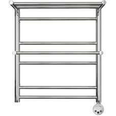 Электрический полотенцесушитель Lemark Pramen 50х60 LM33607E с полкой Хром