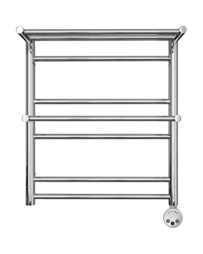 Электрический полотенцесушитель Lemark Pramen 50х60 LM33607E с полкой Хром