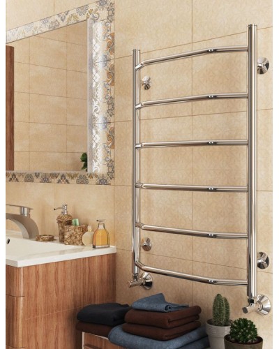 Водяной полотенцесушитель Terminus Виктория П6 600x796 4670030725141 Хром