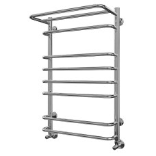 Водяной полотенцесушитель Terminus Полка П8 500x796 4670030723161 с полкой Хром