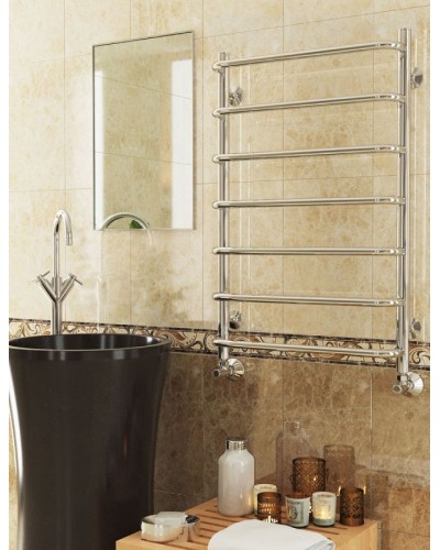 Водяной полотенцесушитель Terminus Стандарт П7 500x796 4670030725325 Хром