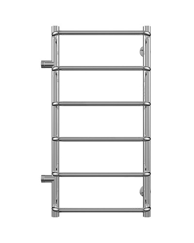 Водяной полотенцесушитель Terminus Стандарт П6 400x796 4670030725318 Хром с боковым подключением