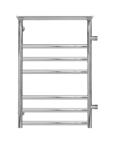 Водяной полотенцесушитель Terminus Хендрикс П7 500x796 4620768888823 с полкой Хром