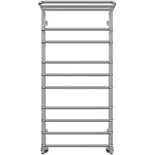 Водяной полотенцесушитель Terminus Арктур П10 500х1031 4620768886584 с полкой Хром