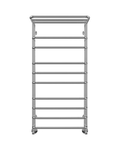 Водяной полотенцесушитель Terminus Арктур П10 500х1031 4620768886584 с полкой Хром