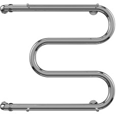 Водяной полотенцесушитель Terminus М-образный 500x700 4620768880353 с полкой Хром