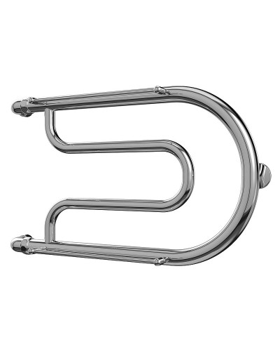 Водяной полотенцесушитель Terminus Фокстрот 320x700 4620768881251 с полкой Хром