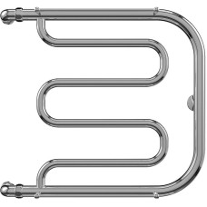 Водяной полотенцесушитель Terminus Фокстрот 500x400 4620768881275 с полкой Хром