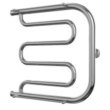 Водяной полотенцесушитель Terminus Фокстрот 500x600 4620768881299 с полкой Хром