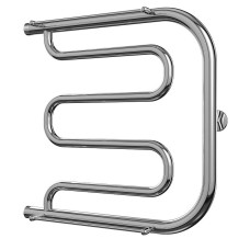 Водяной полотенцесушитель Terminus Фокстрот 500x600 4620768881299 с полкой Хром